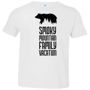 Smoky Mountain Family Vacation Bear - Toddler T-Shirt