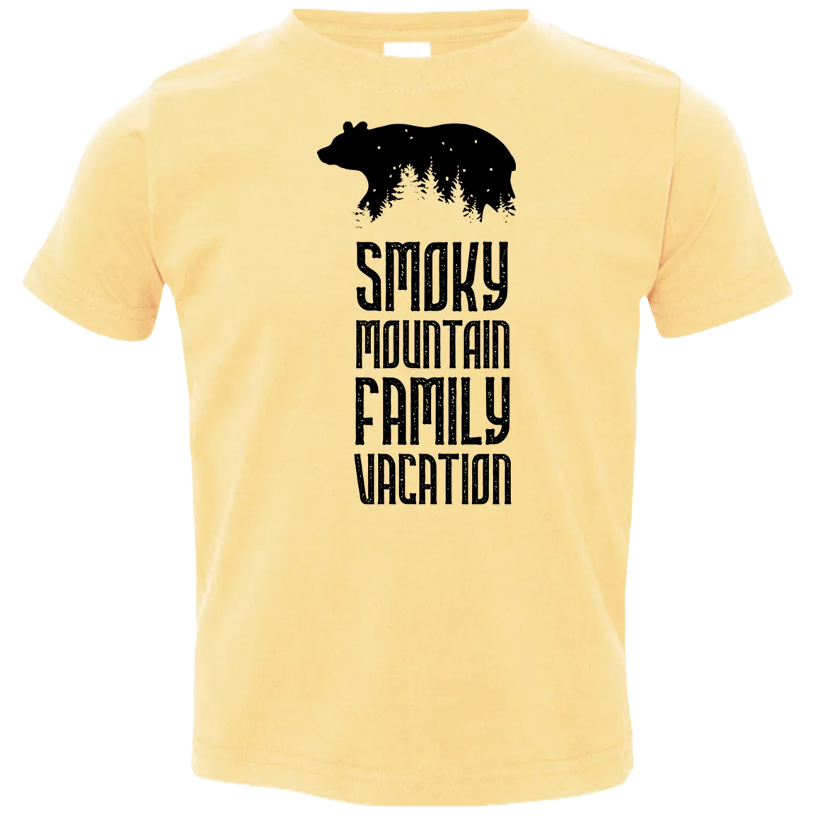 Smoky Mountain Family Vacation Bear - Toddler T-Shirt