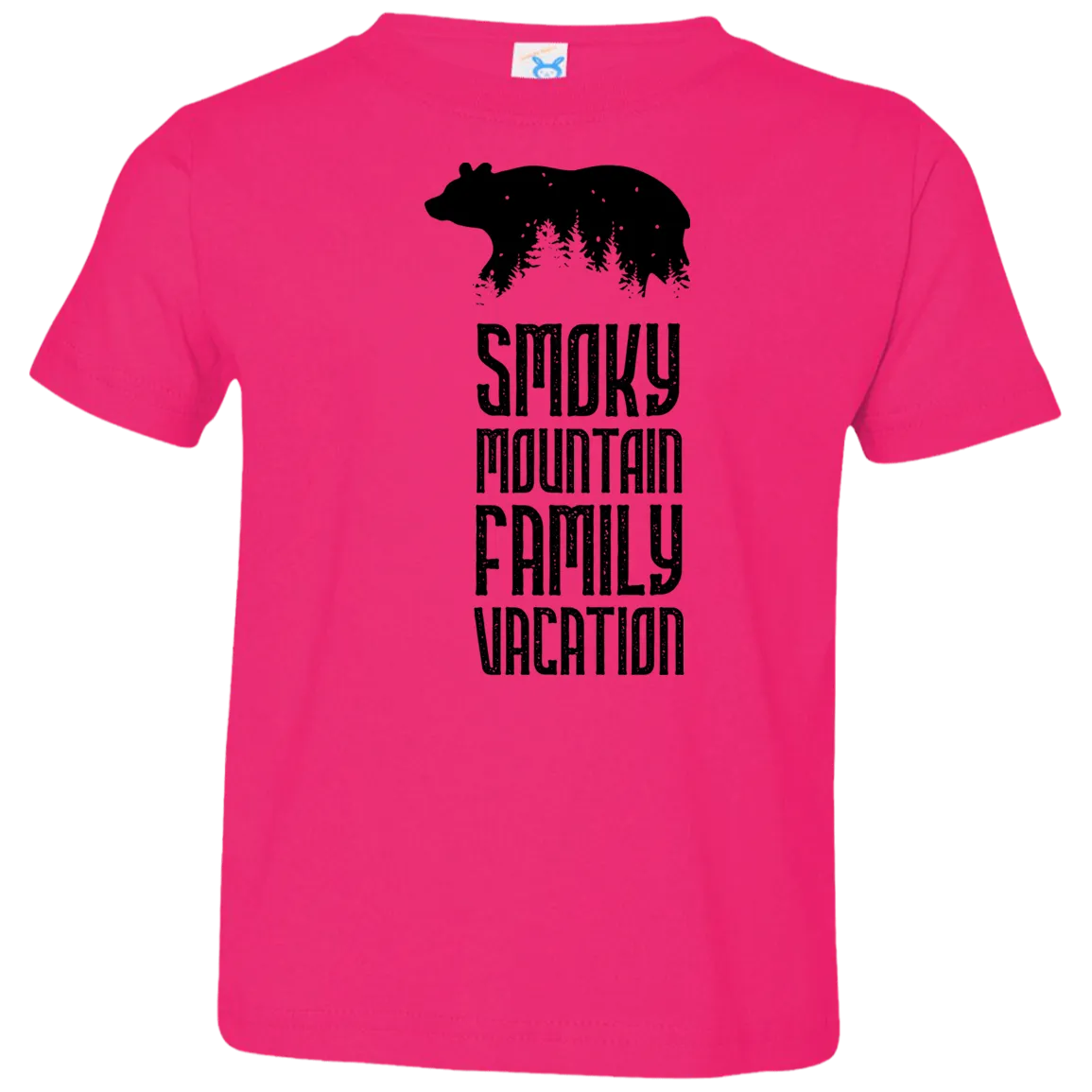 Smoky Mountain Family Vacation Bear - Toddler T-Shirt