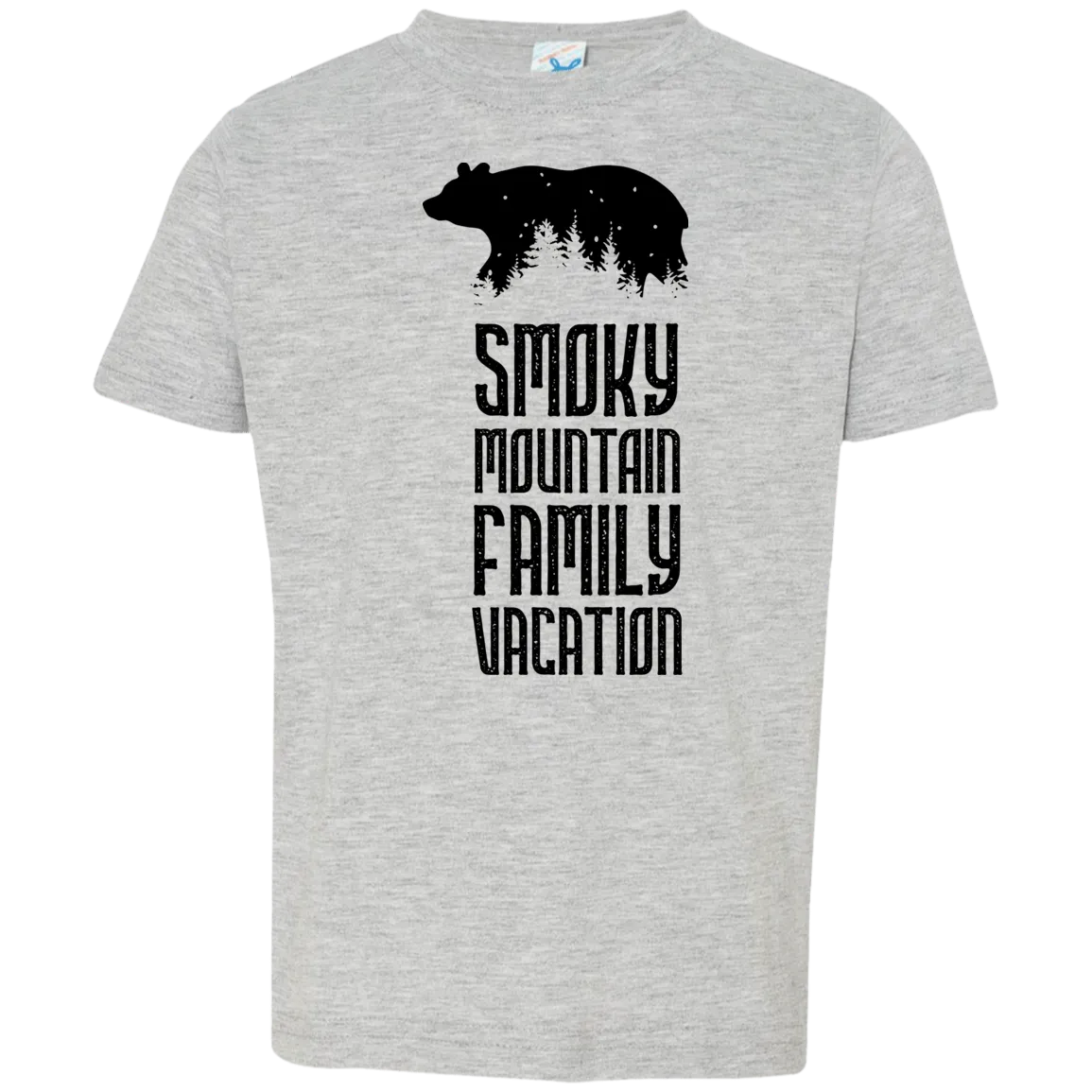 Smoky Mountain Family Vacation Bear - Toddler T-Shirt
