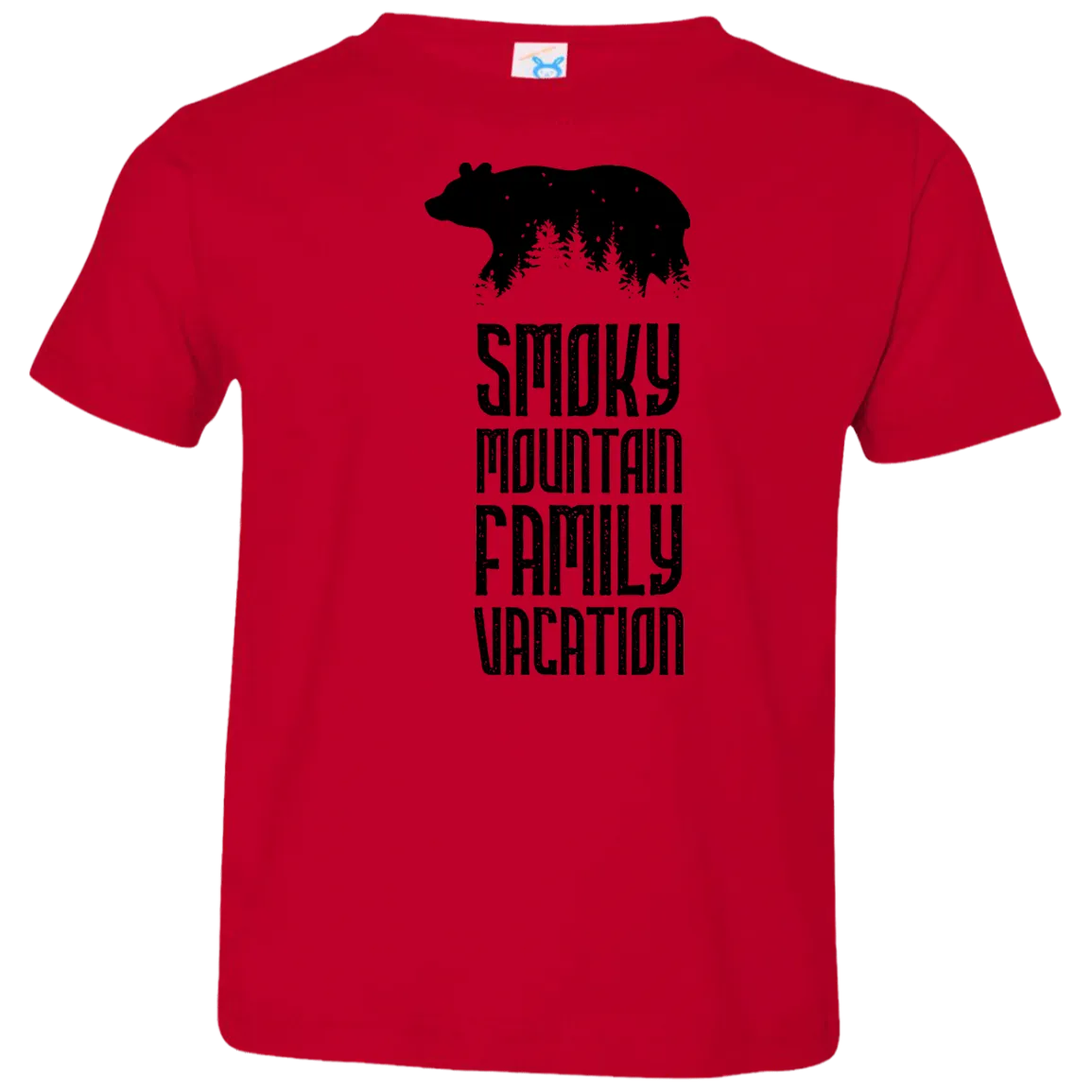 Smoky Mountain Family Vacation Bear - Toddler T-Shirt