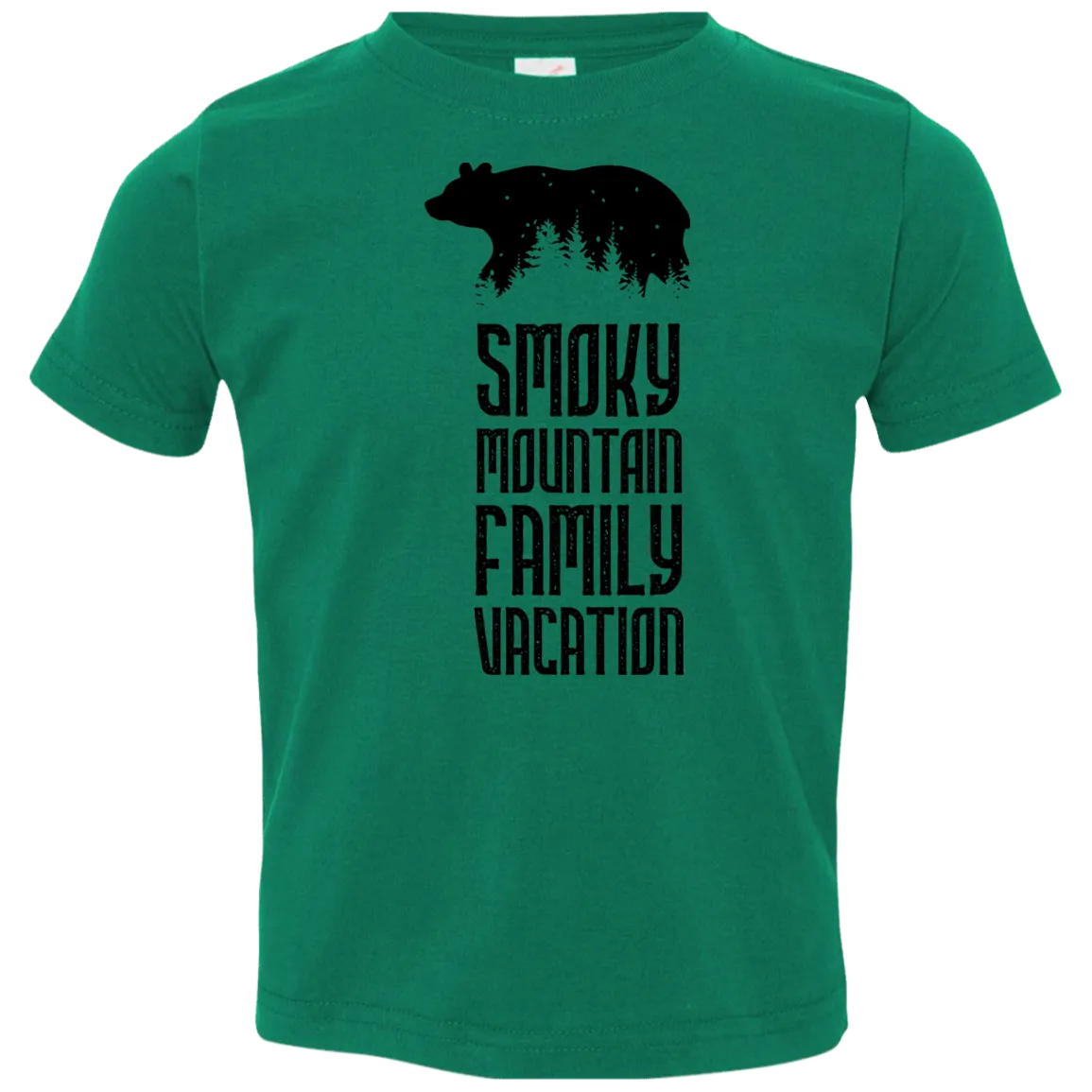 Smoky Mountain Family Vacation Bear - Toddler T-Shirt