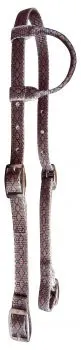 Snake Print Design Nylon One Ear Headstall