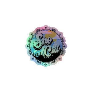 Sno Cal Holographic Sticker