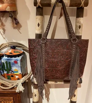 Southwest Tooled Western handbag