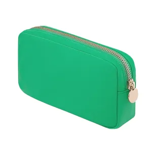 Stacy Round Zippered Nylon Cosmetic/Travel Pouch