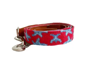 STAR NEEDLEPOINT DOG LEASH™