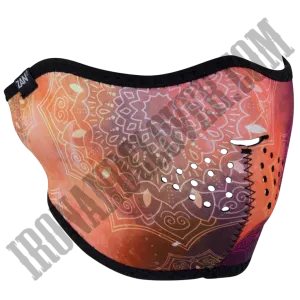 Starry Mandala Half Face Mask