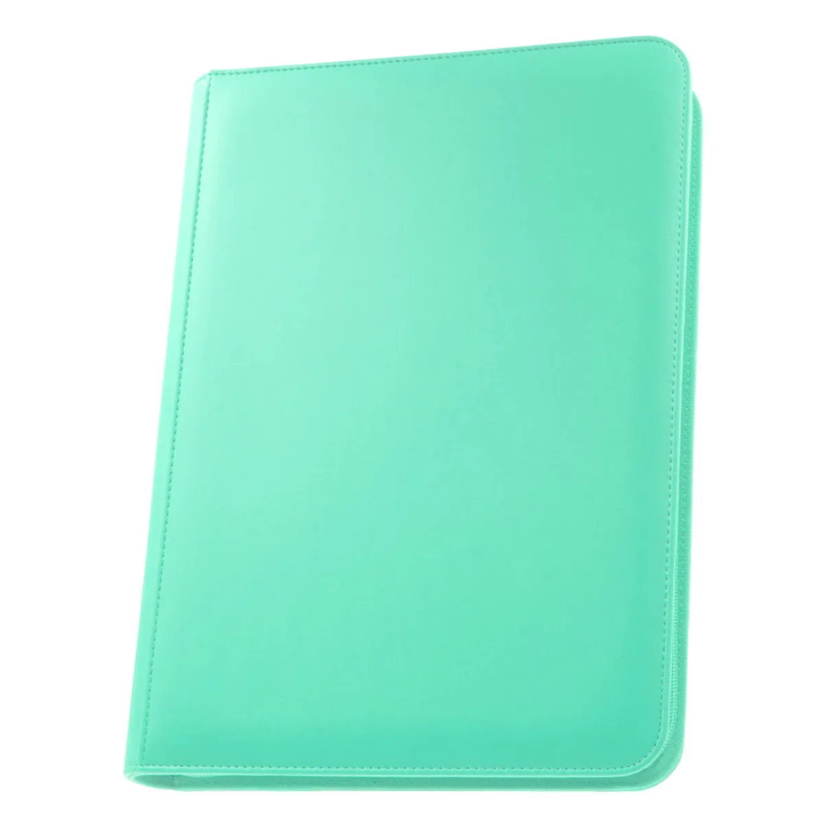 STEALTH 9 Pocket Zip Trading Card Binder - TURQUOISE