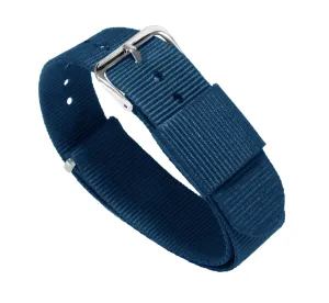 Steel Blue Nylon NATO® style Watch Band - (20mm SALE)