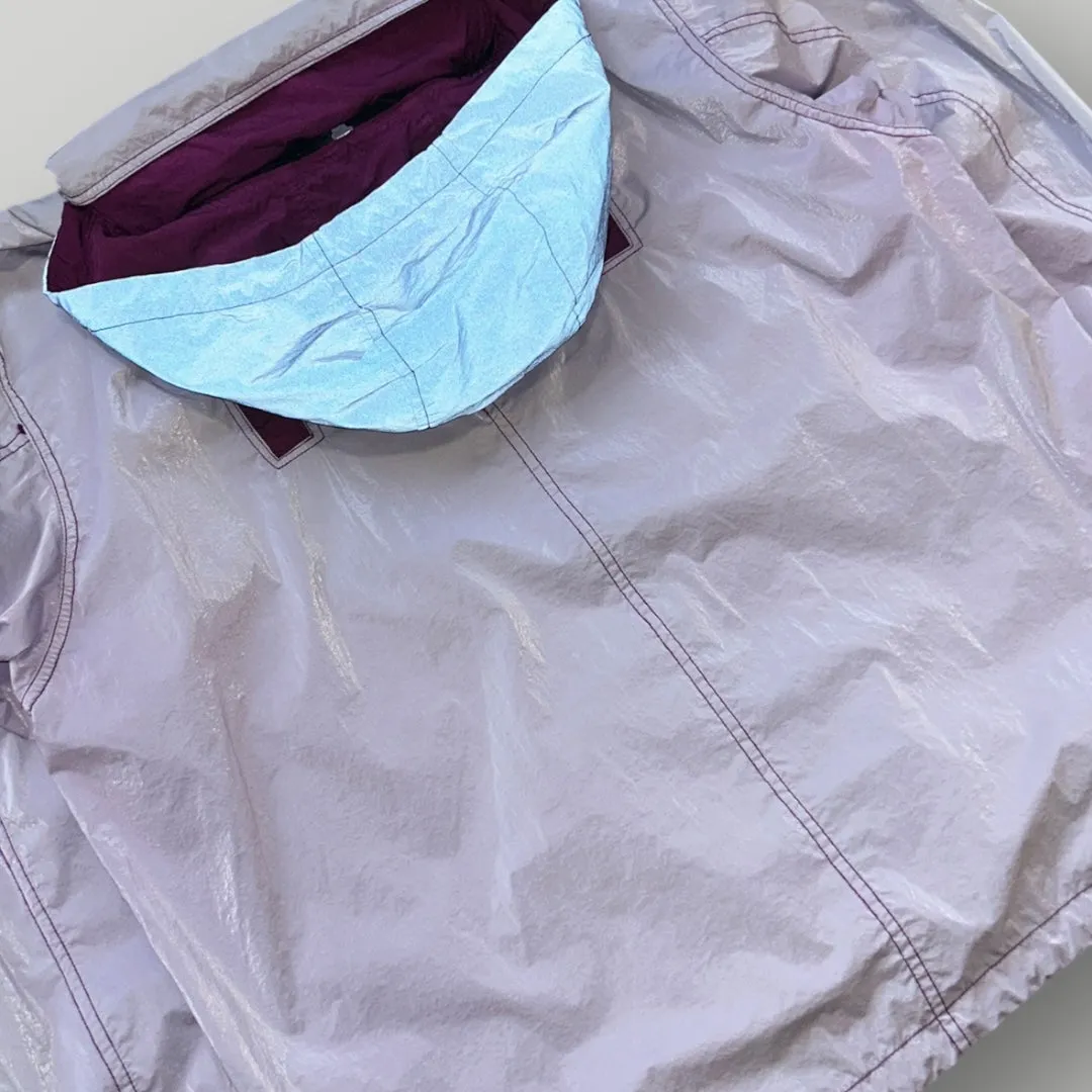 Stone Island Lilac Marina Rip Stop Prismatico Jacket L
