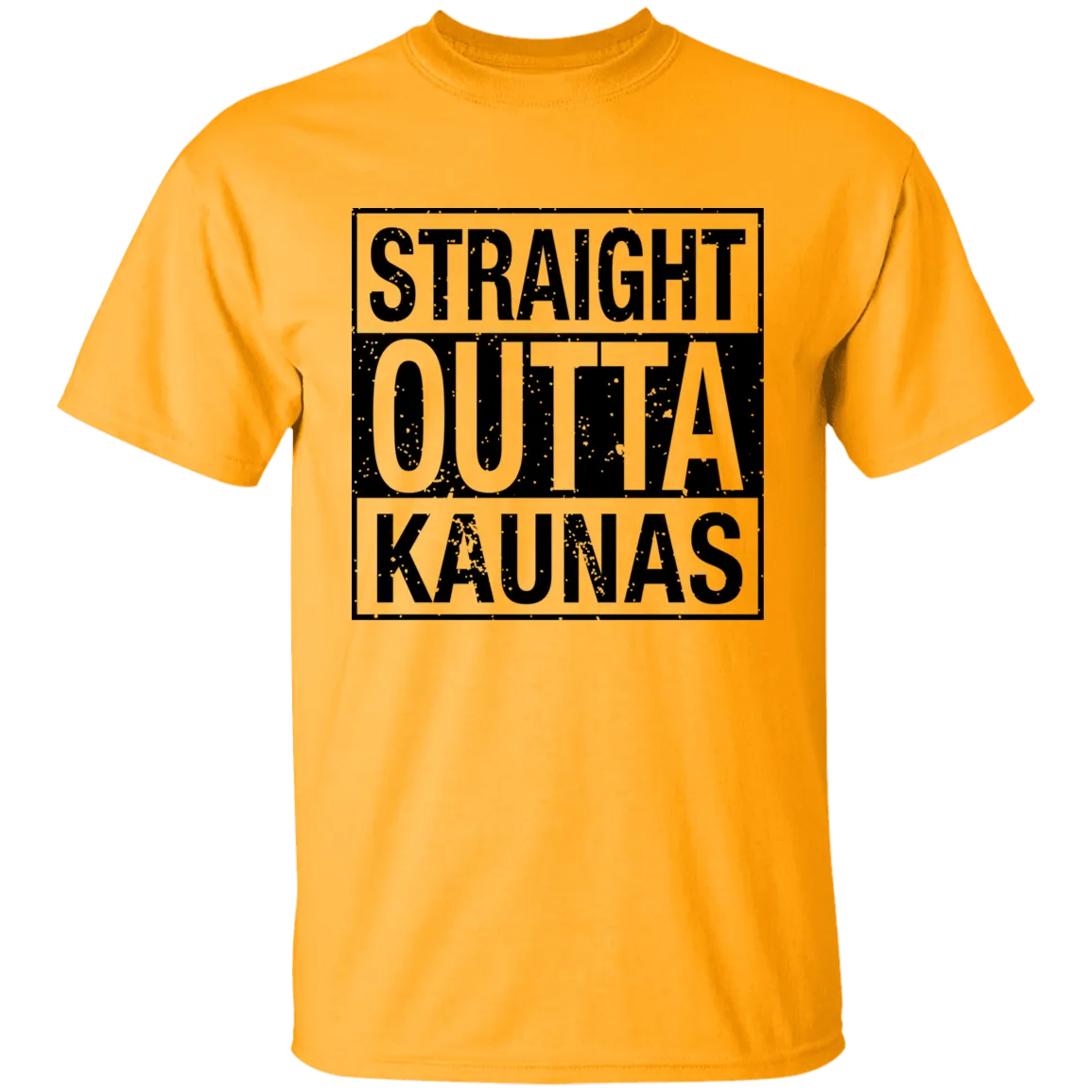 Straight Outta Kaunas - Boys/Girls Youth Classic Short Sleeve T-Shirt