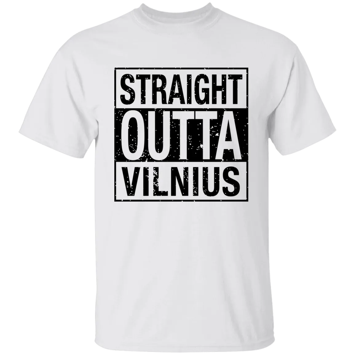 Straight Outta Vilnius - Boys/Girls Youth Classic Short Sleeve T-Shirt