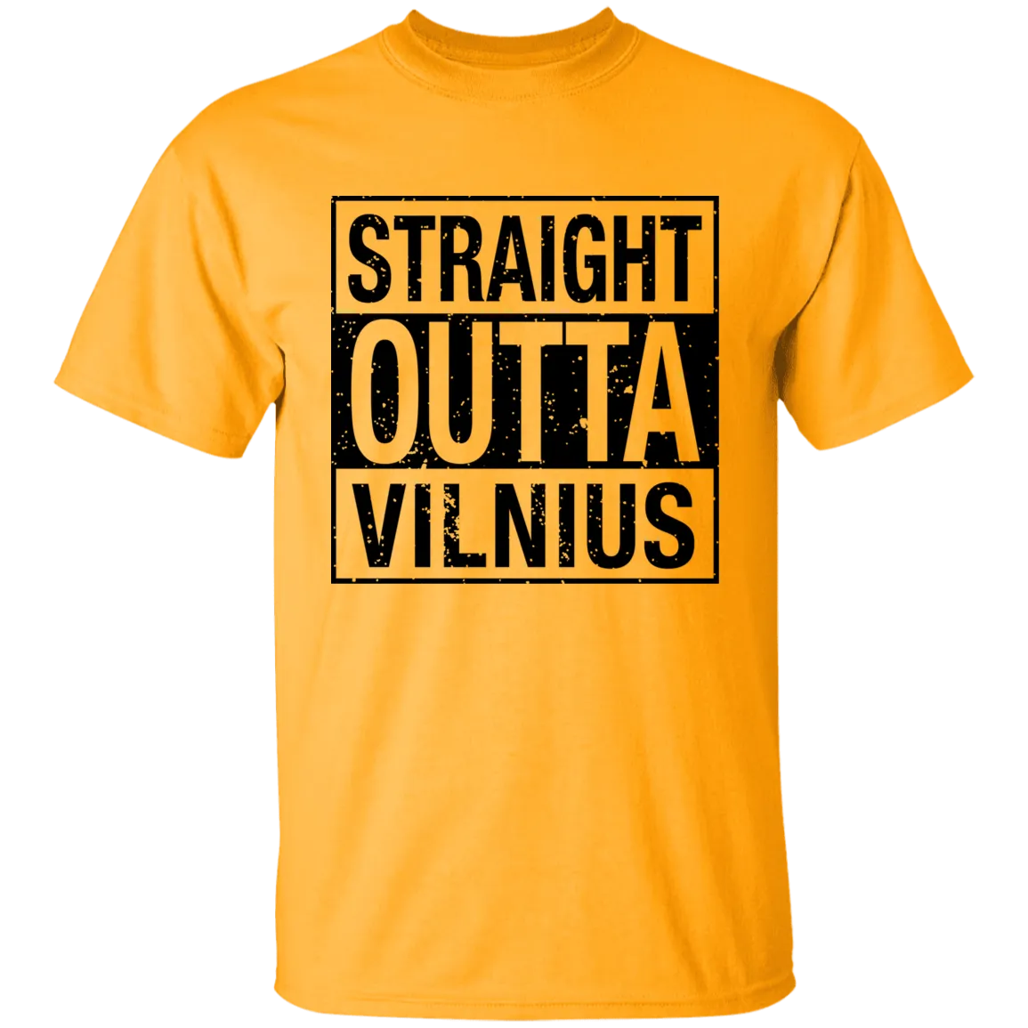 Straight Outta Vilnius - Boys/Girls Youth Classic Short Sleeve T-Shirt