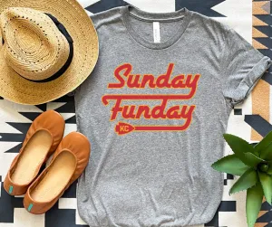 Sunday Funday Grey Tee