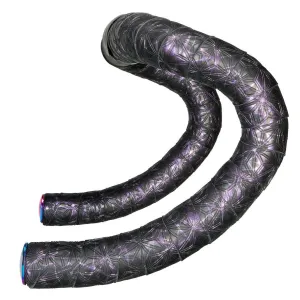 Supacaz SSK Handlebar Tape - Splat - Oil Slick   Oil Slick Plugs