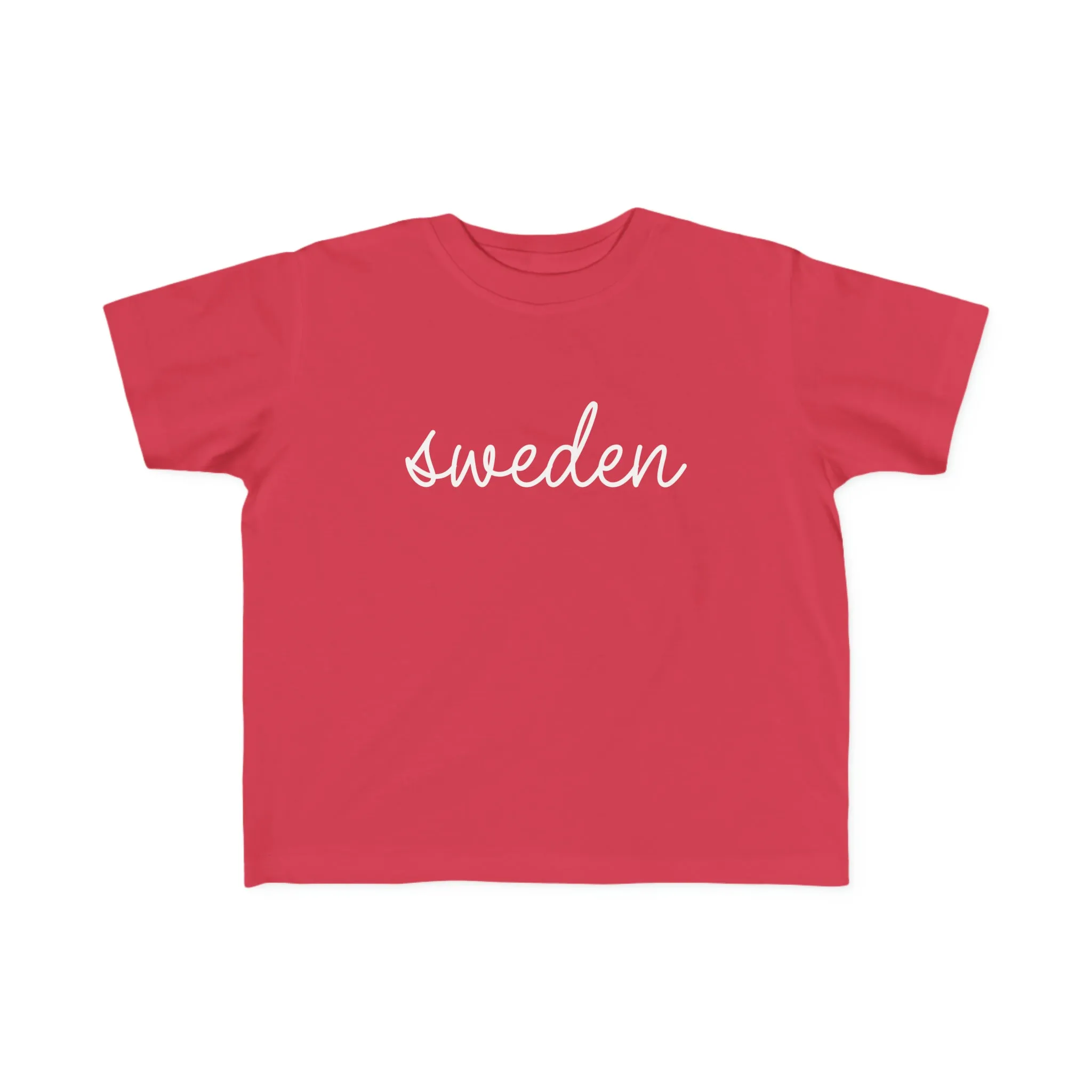 Sweden Script Toddler Tee