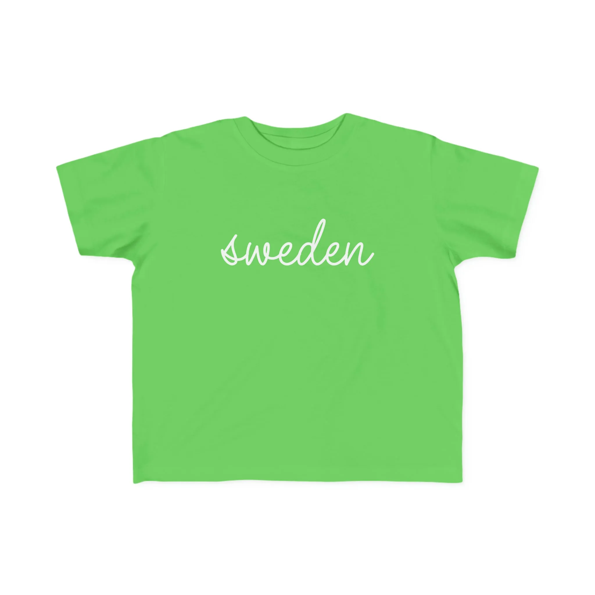 Sweden Script Toddler Tee