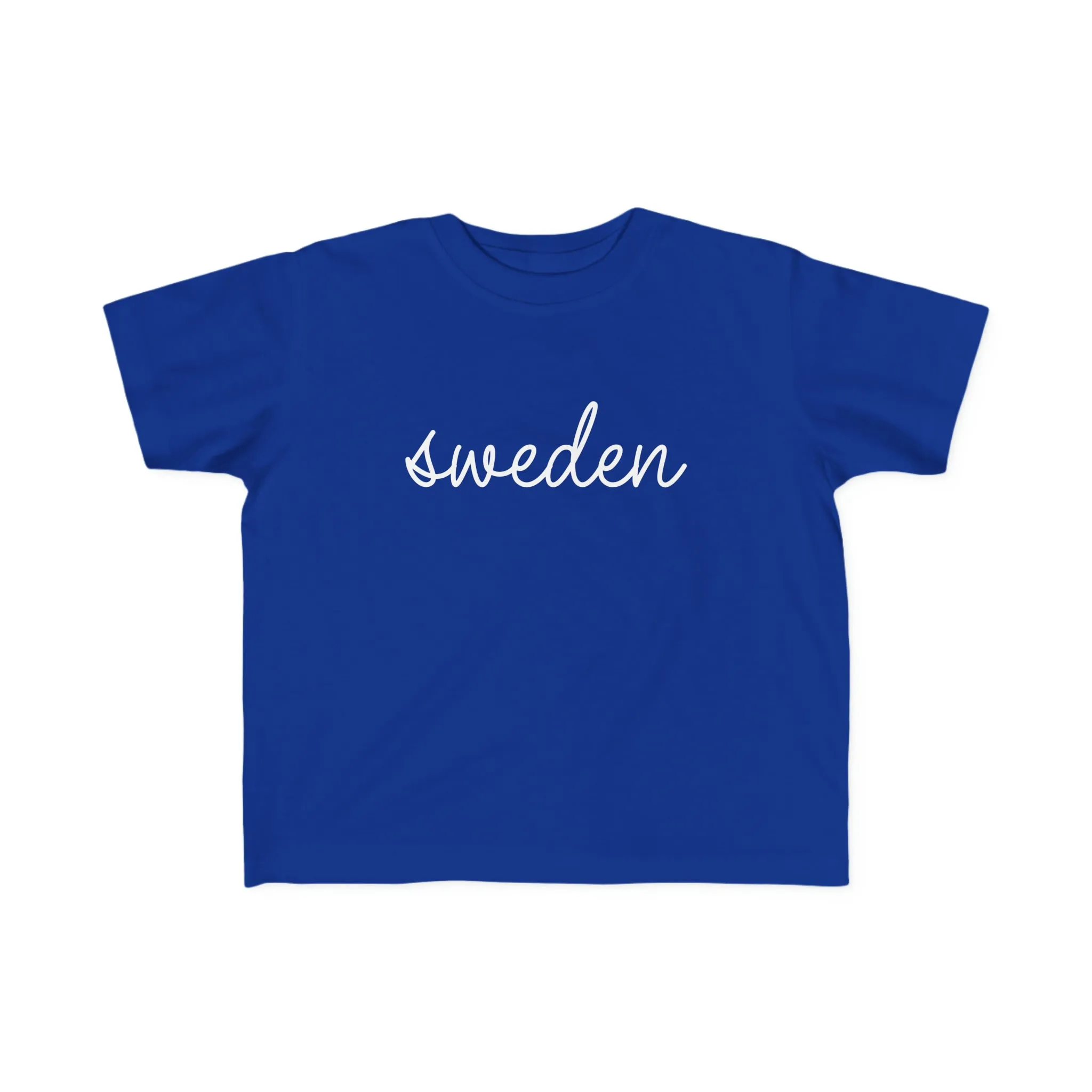 Sweden Script Toddler Tee