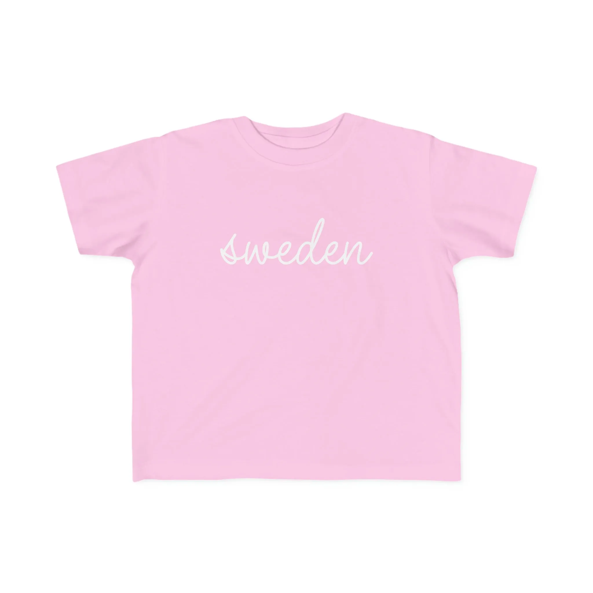 Sweden Script Toddler Tee
