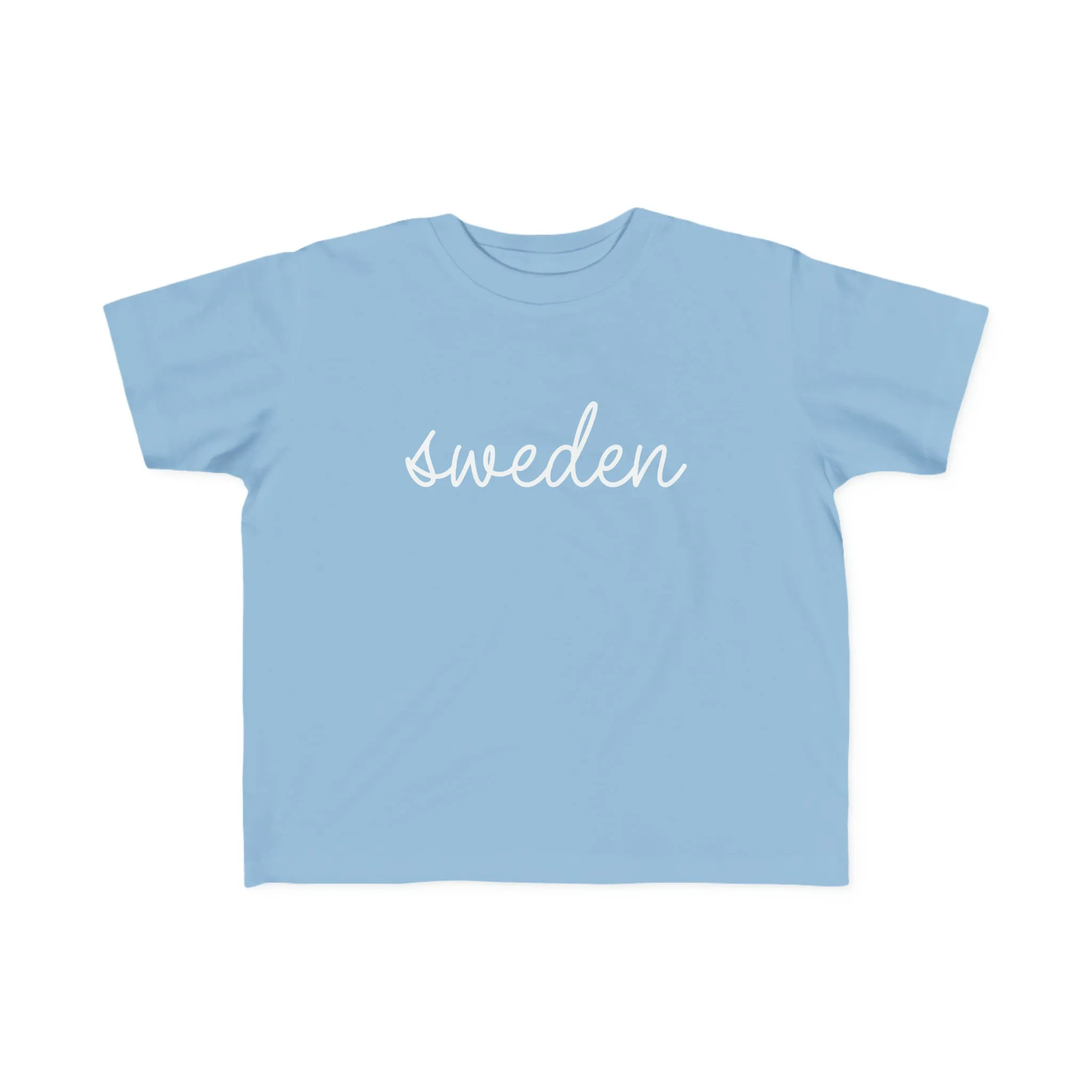 Sweden Script Toddler Tee