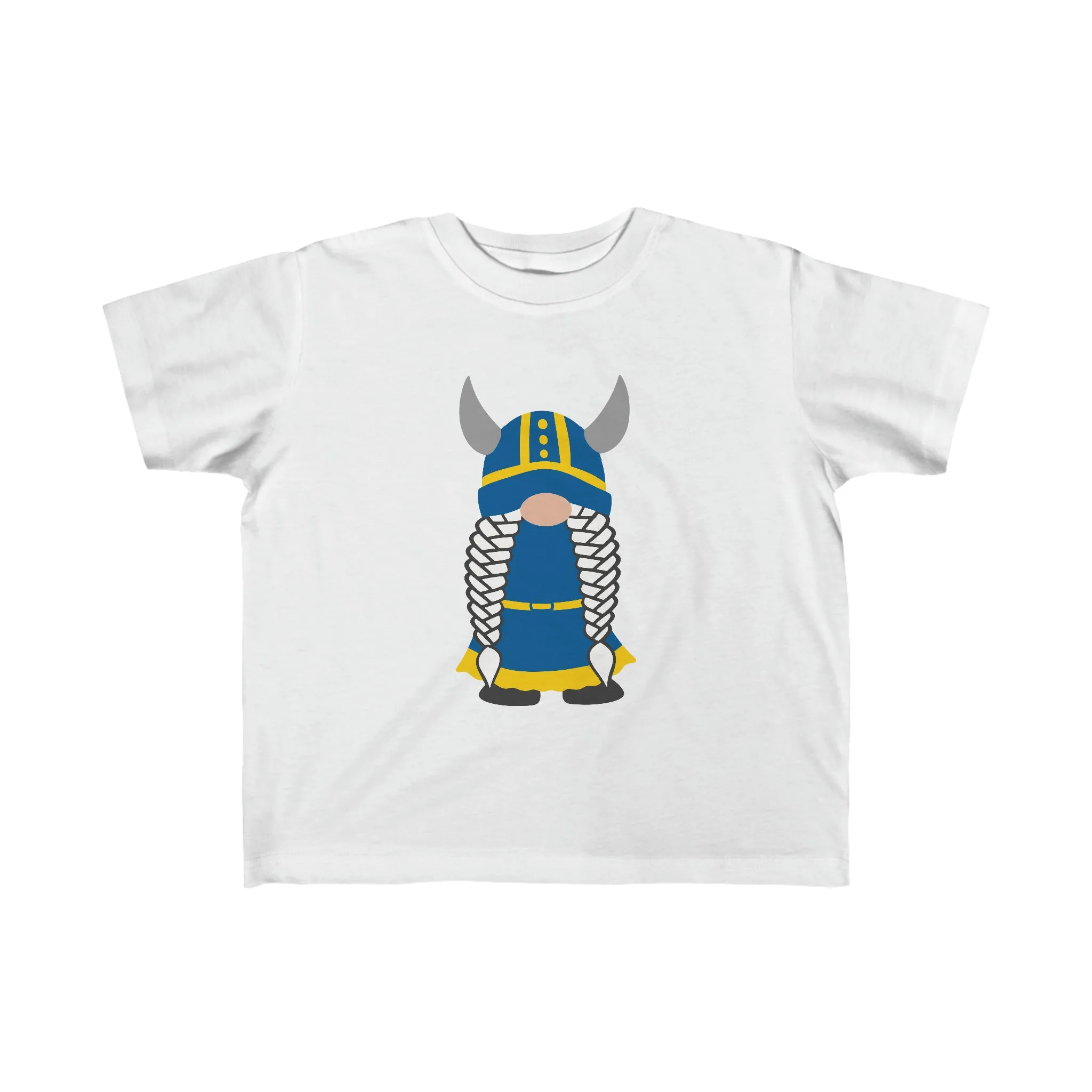 Swedish Viking Girl Gnome Toddler Tee