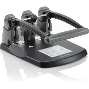 Swingline® Extra High Capacity 3-Hole Punch, Fixed Centers, 300 Sheets