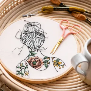 Tattooed Shoulders  Embroidery Kit