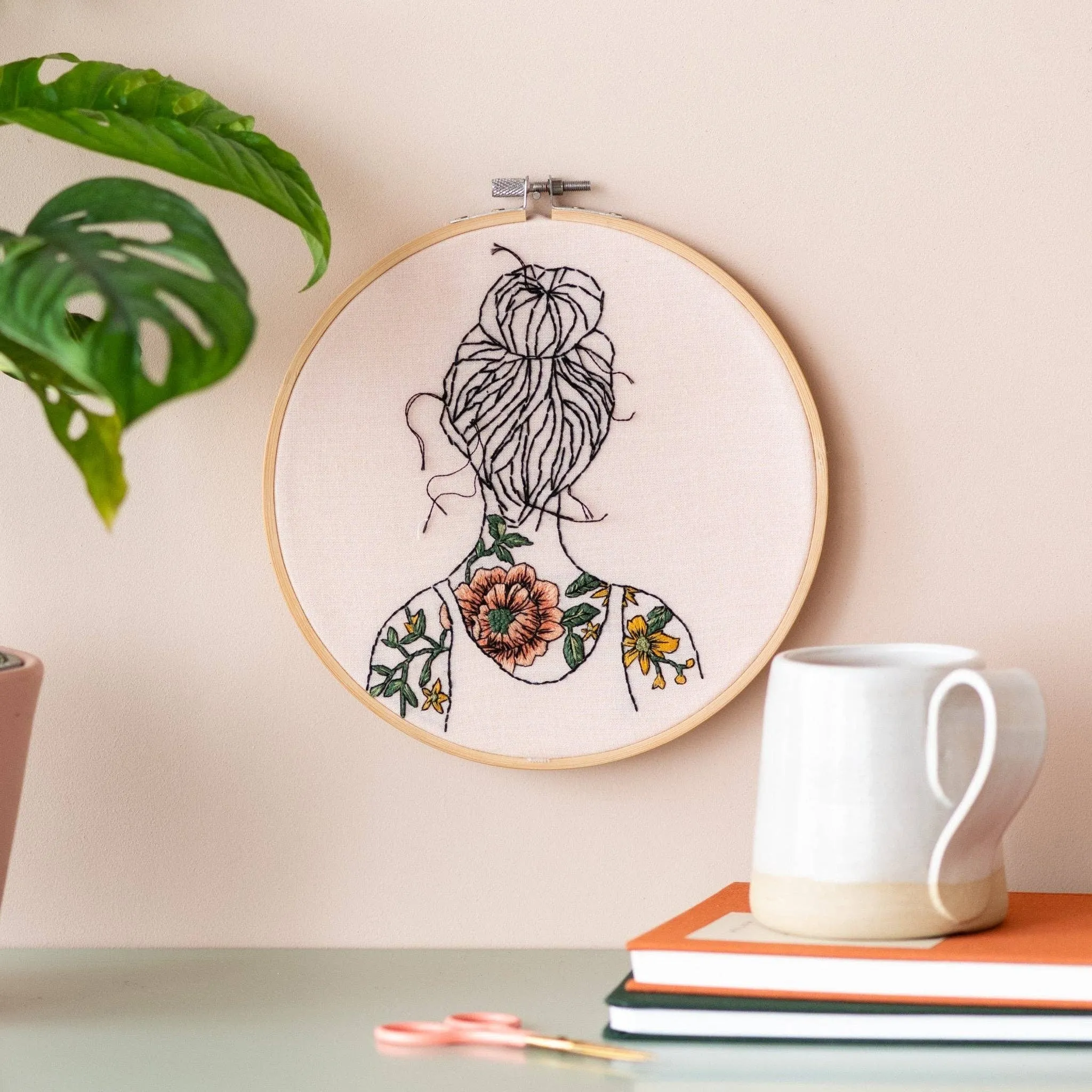 Tattooed Shoulders  Embroidery Kit