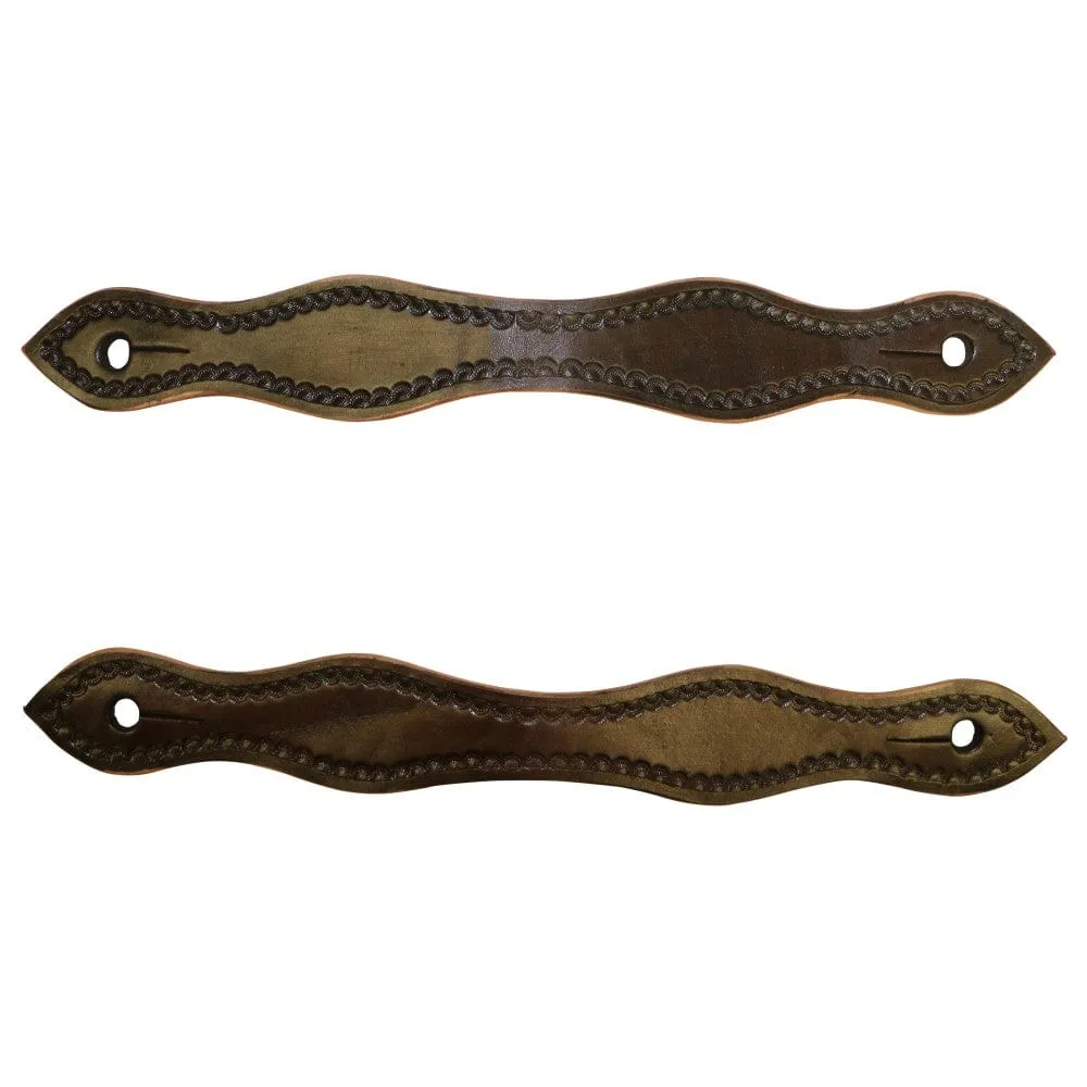 Texas Tack Hand Tooled Slobber Straps (TEX4585)
