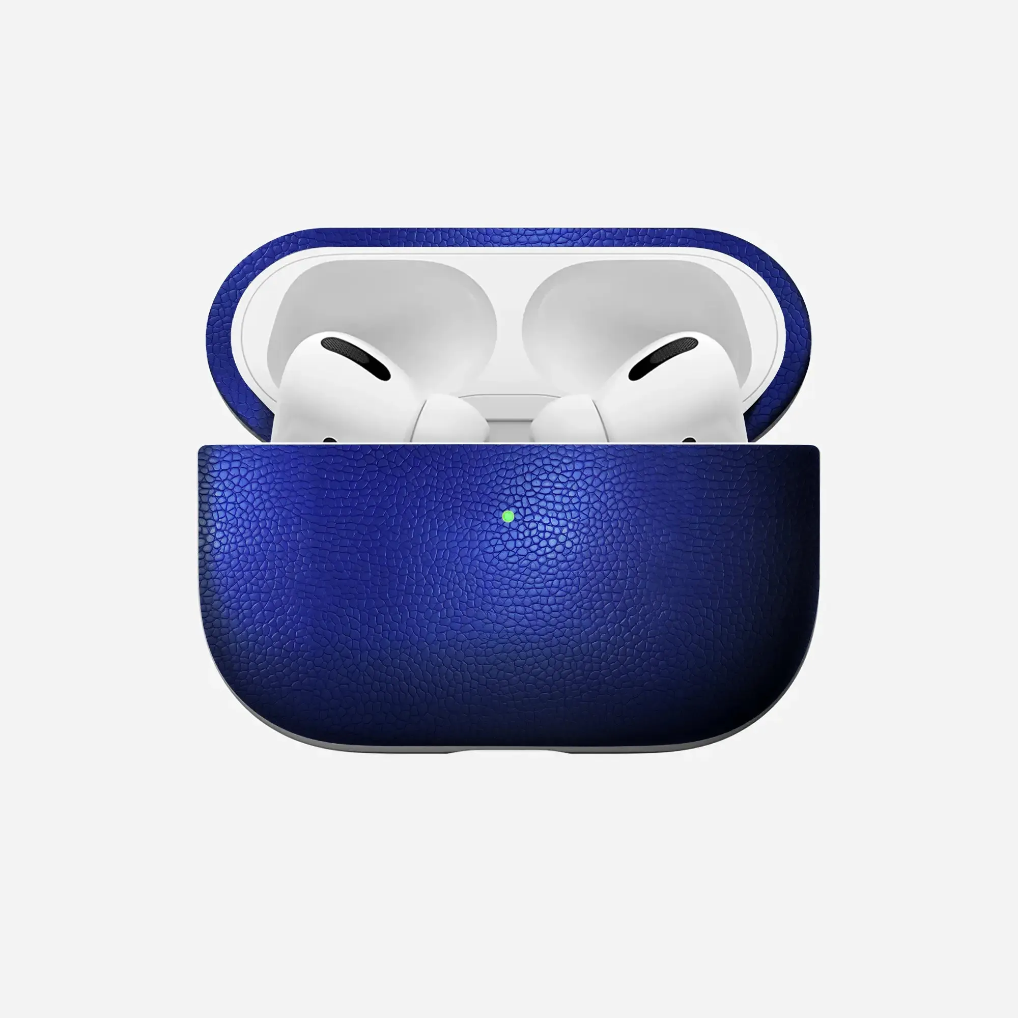 The AirPods Pro Navy Blue Case Personalised Name Gold