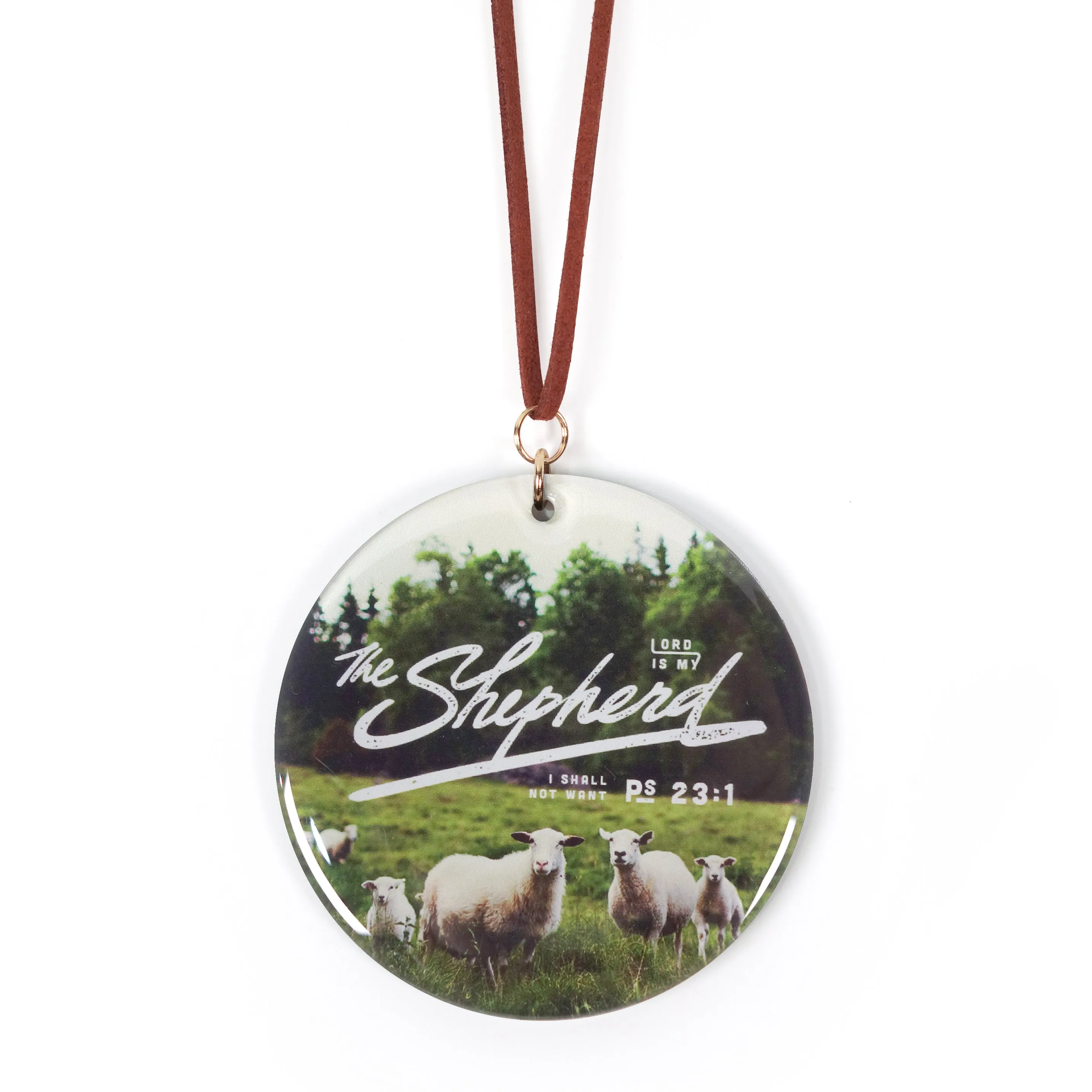 The Lord Is My Shepherd {Keychain & Car Charm}