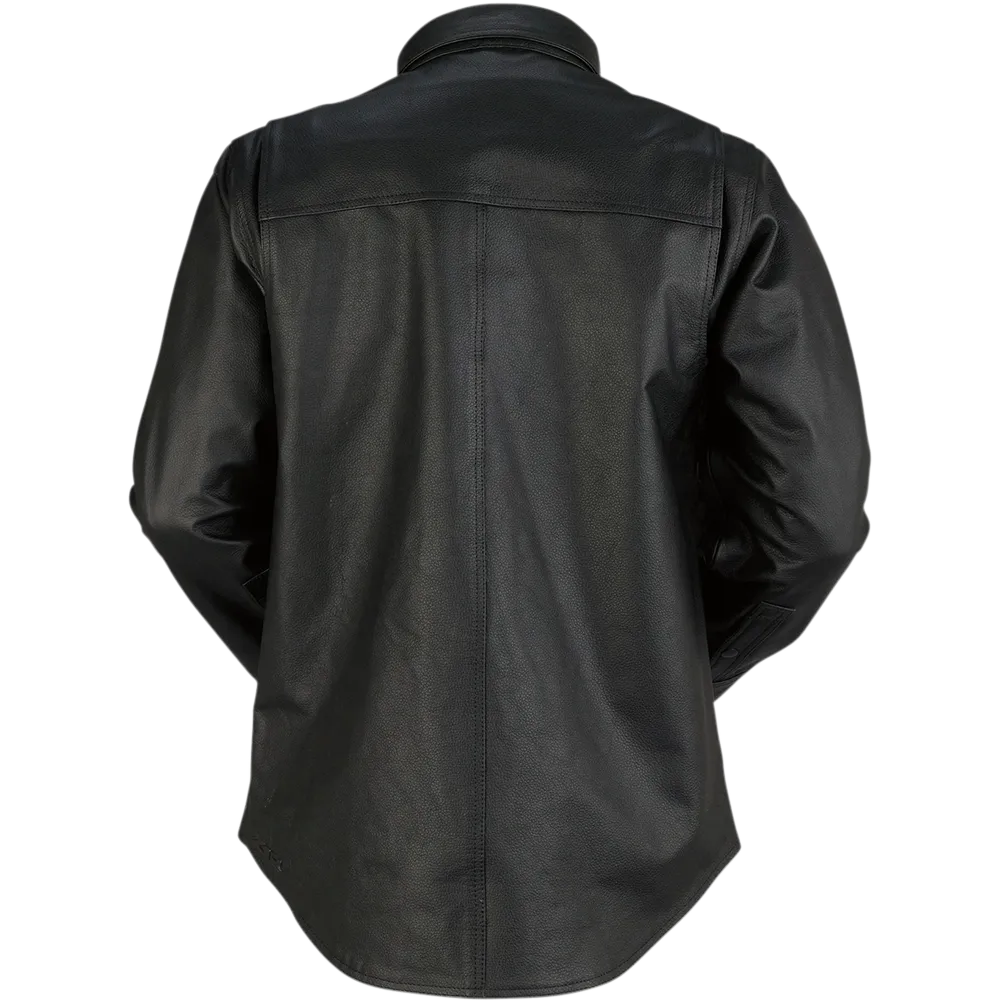 The Motz Leather Shirt