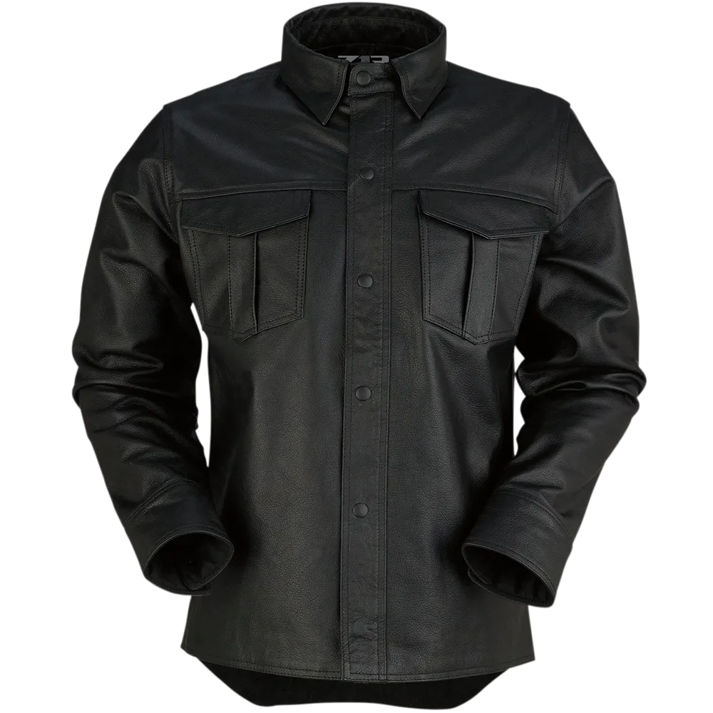 The Motz Leather Shirt