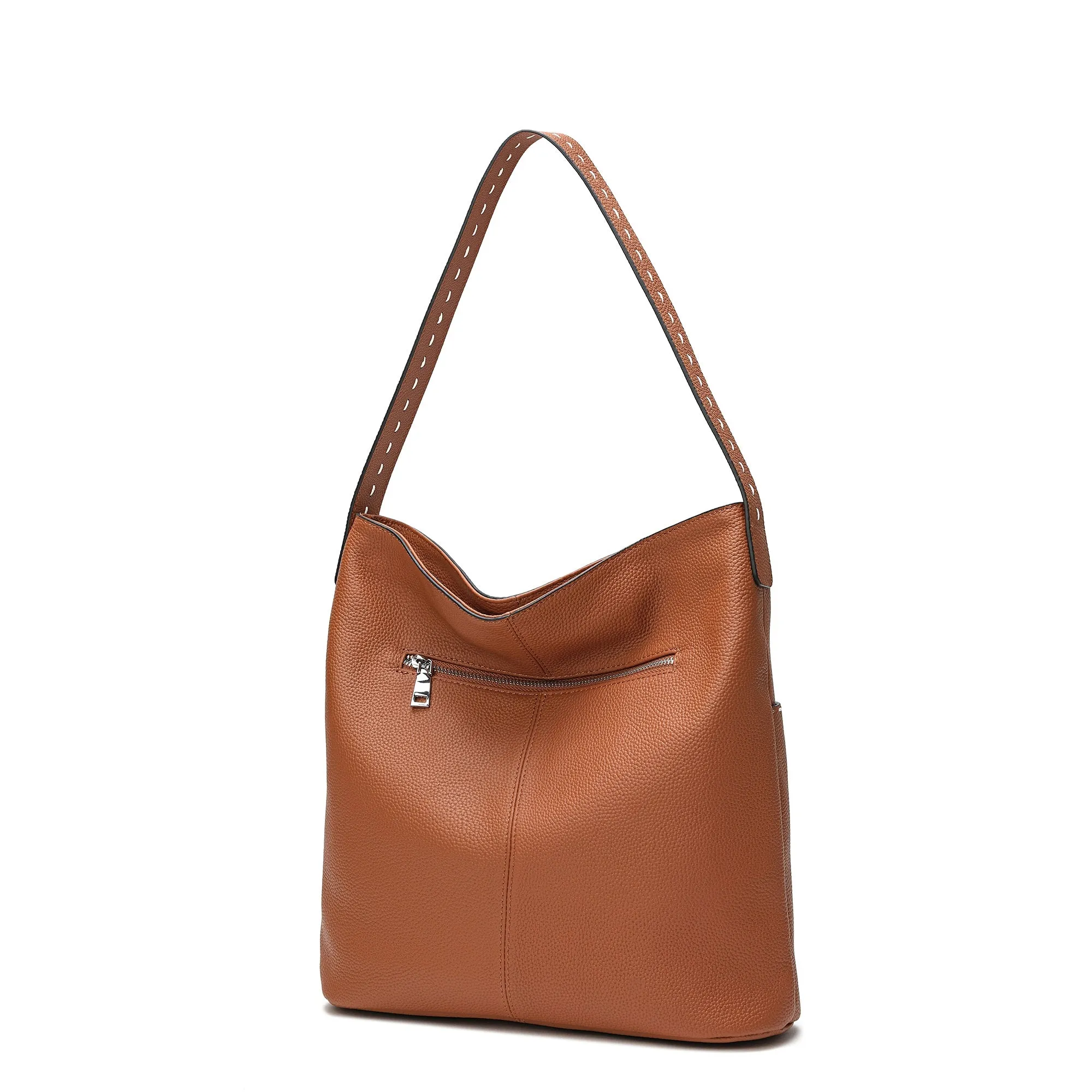 Tiffany & Fred Full-Grain Leather Tote
