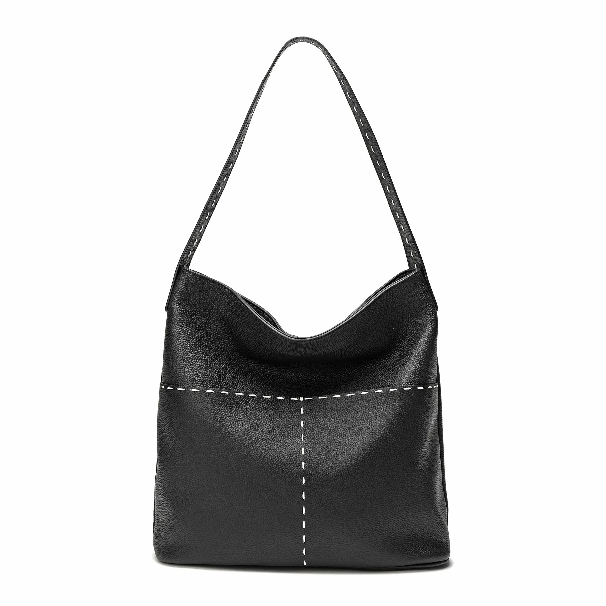 Tiffany & Fred Full-Grain Leather Tote
