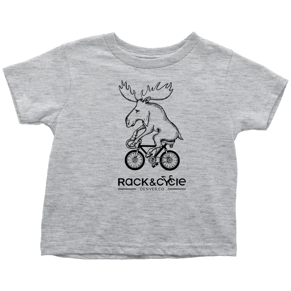 Toddler Moose T-Shirt (black ink)