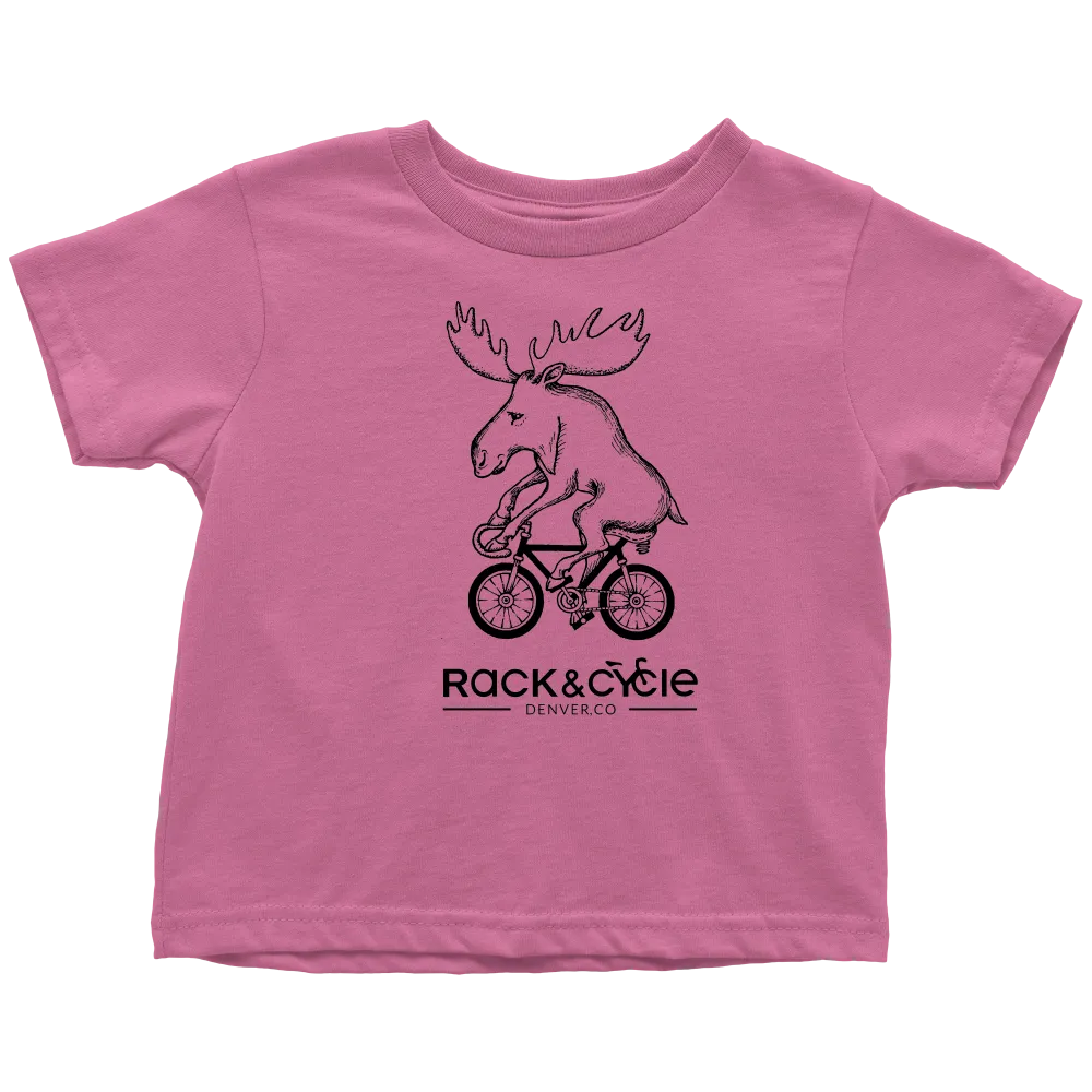 Toddler Moose T-Shirt (black ink)