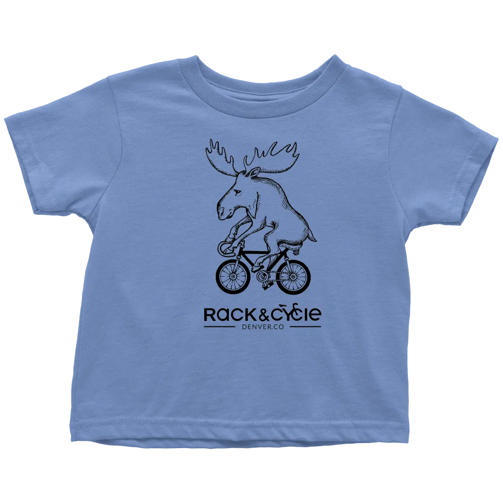 Toddler Moose T-Shirt (black ink)