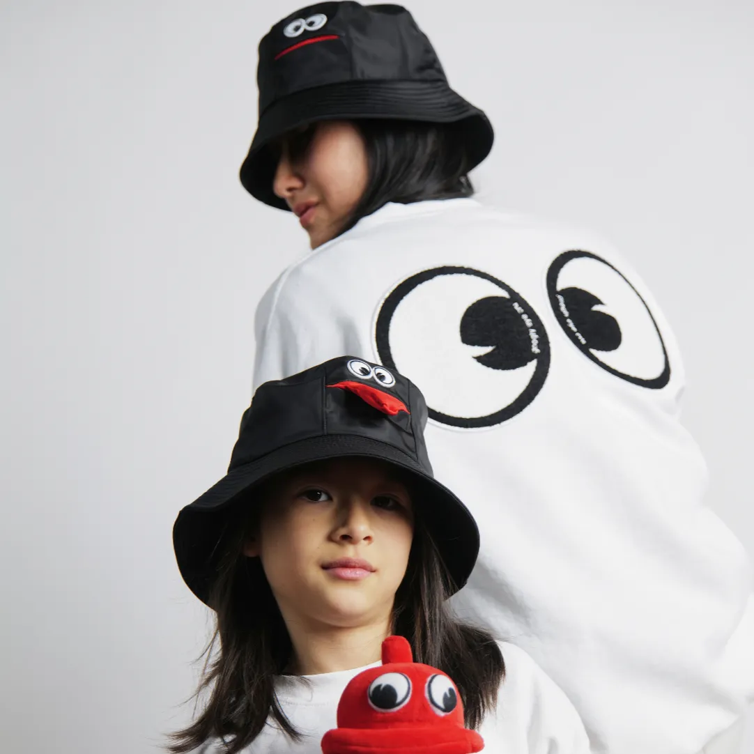 TONGUE BUCKET HAT: Adult size
