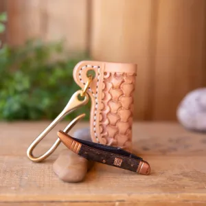 Tooled Sheath w/ RR Texas Toothpick