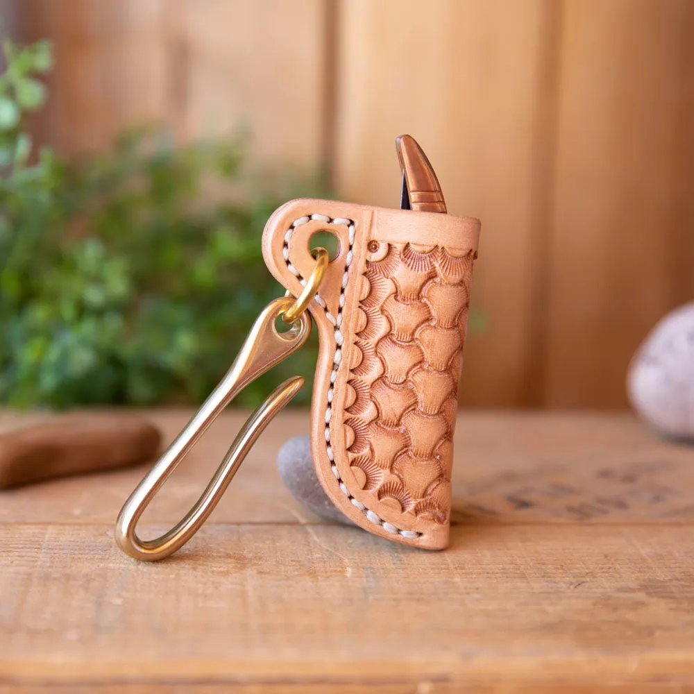 Tooled Sheath w/ RR Texas Toothpick