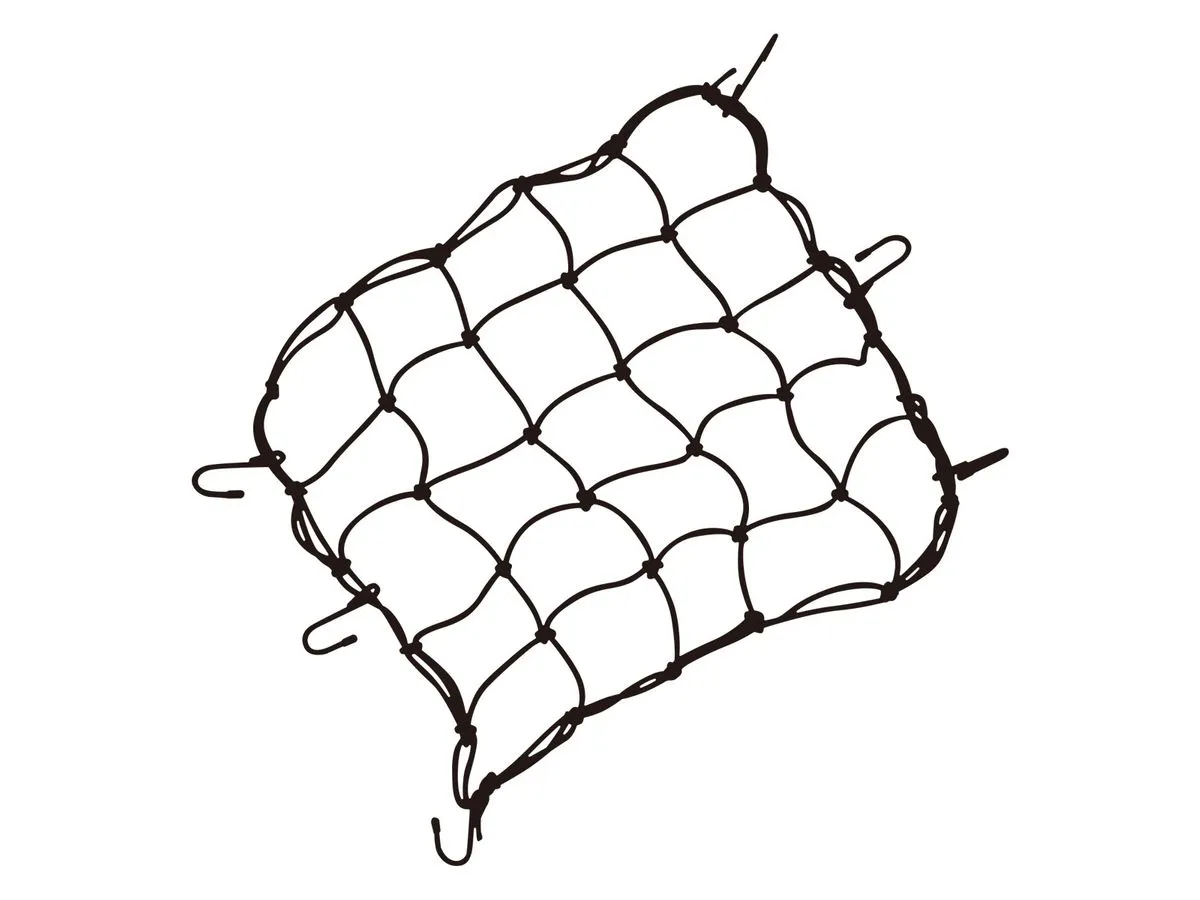 Topeak Basket Cargo Net for Front/Rear Basket & TrolleyTote