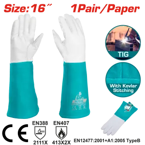 TOTAL goatskin gloves 16 inches
