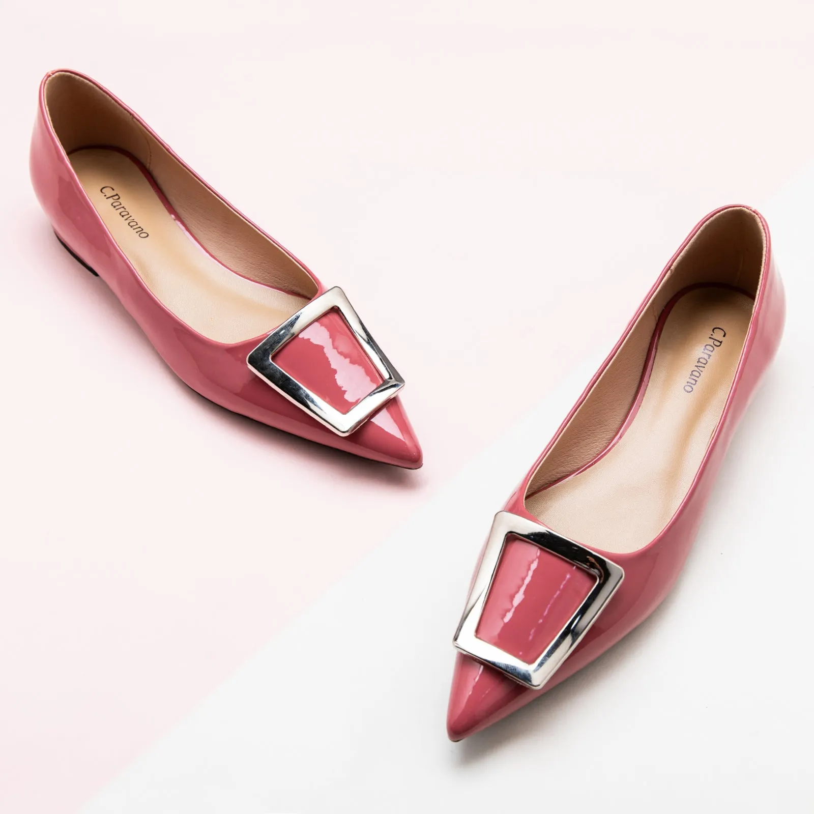 Trapezoidal Buckle Flats (Aida)
