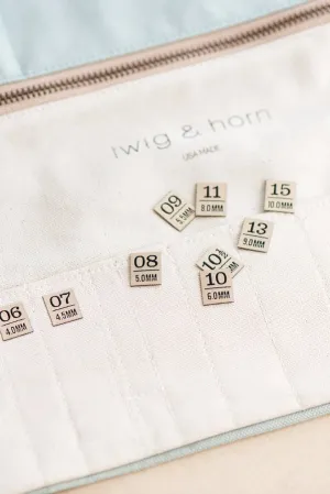 Twig & Horn | Needle Size Lables
