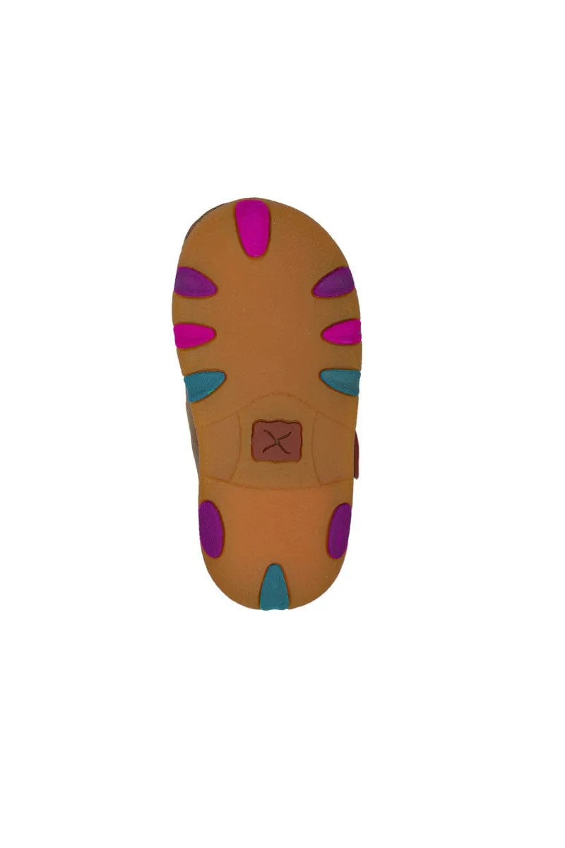 Twisted X Moc Infants Cactus Stitch