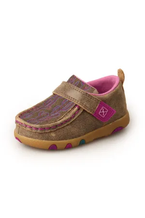 Twisted X Moc Infants Cactus Stitch