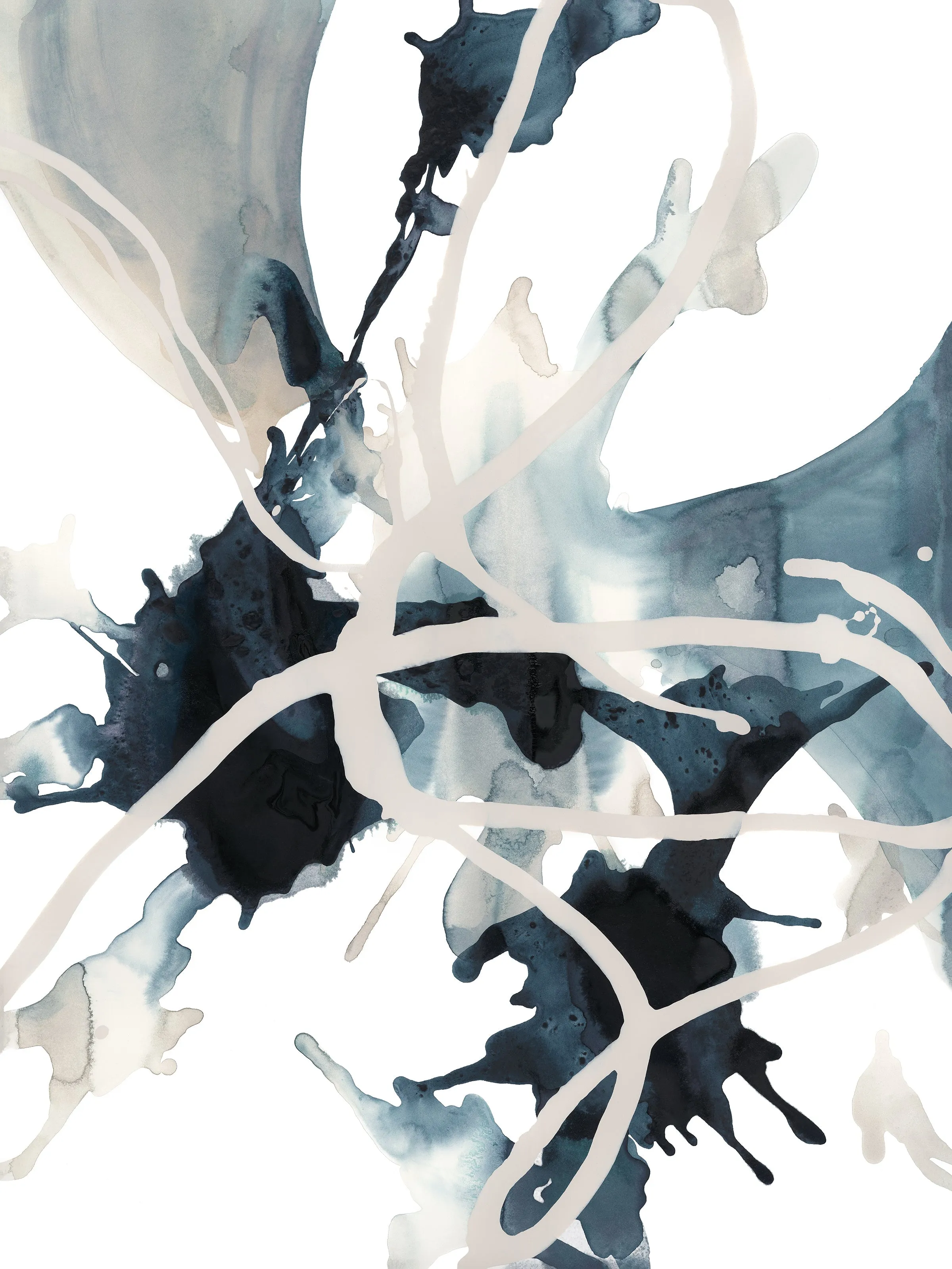 Twisting Blue I by Danielle Davis