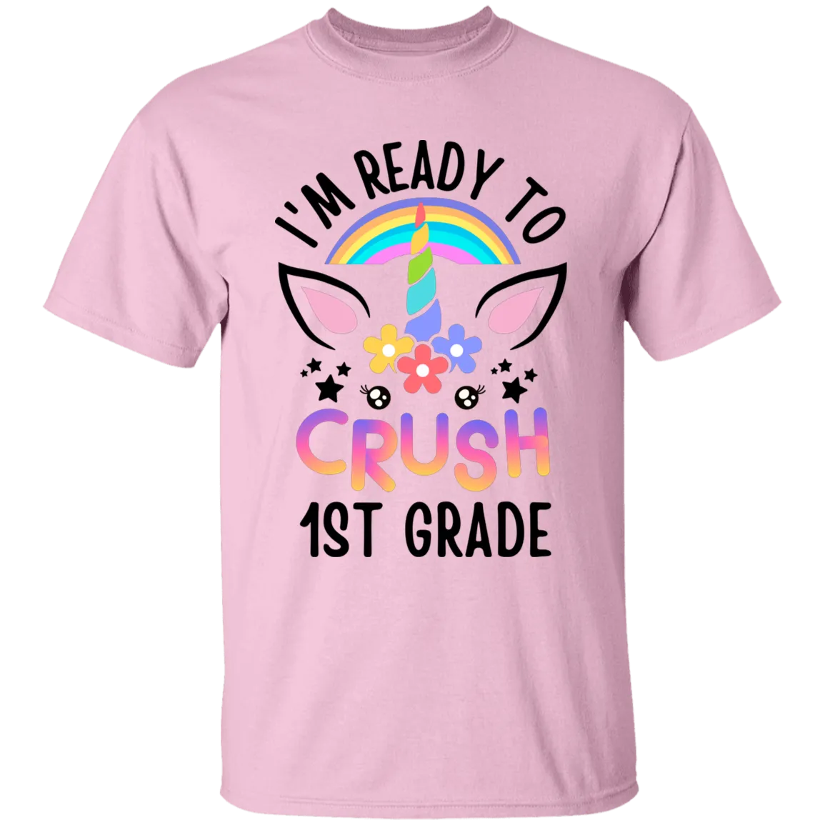 Unicorn First Grade Cotton T-Shirt